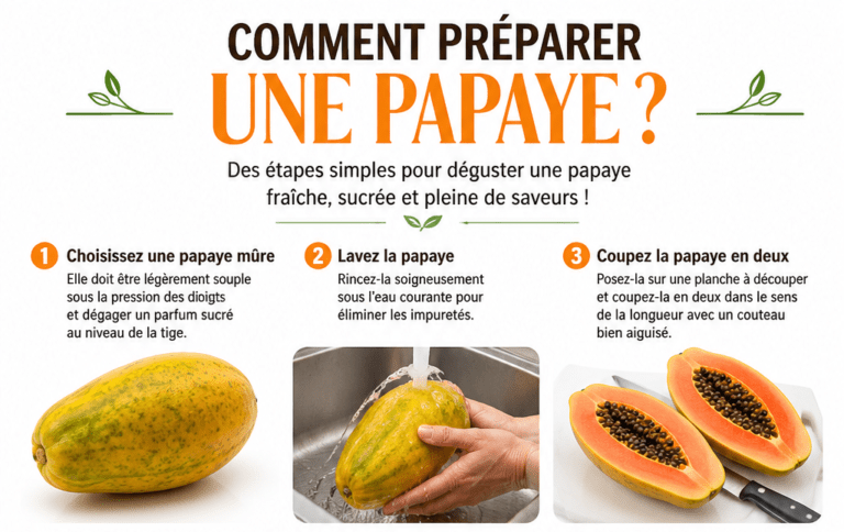 Comment préparer une papaye ?