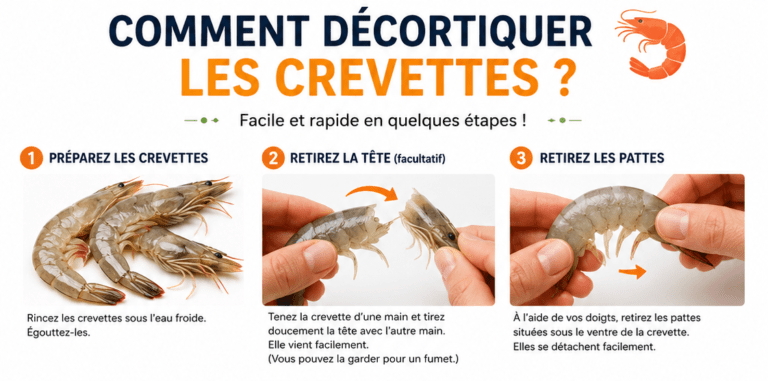 Comment décortiquer les crevettes (en vidéo)?