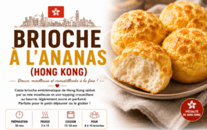 brioche à l'ananas façon hong kong intro