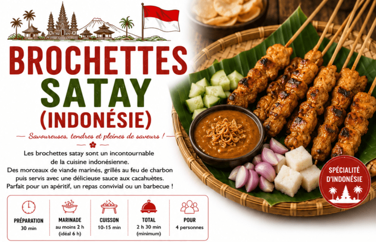 brochettes satay indonésiennes intro