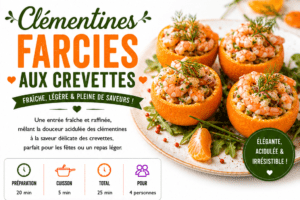 clémentines farcies aux crevettes intro