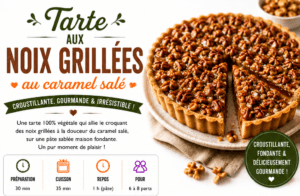 tarte aux noix grillées au caramel salé intro