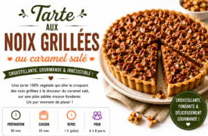 tarte aux noix grillées au caramel salé intro
