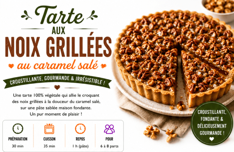 tarte aux noix grillées au caramel salé intro
