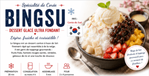 bingsu coréen glacé intro