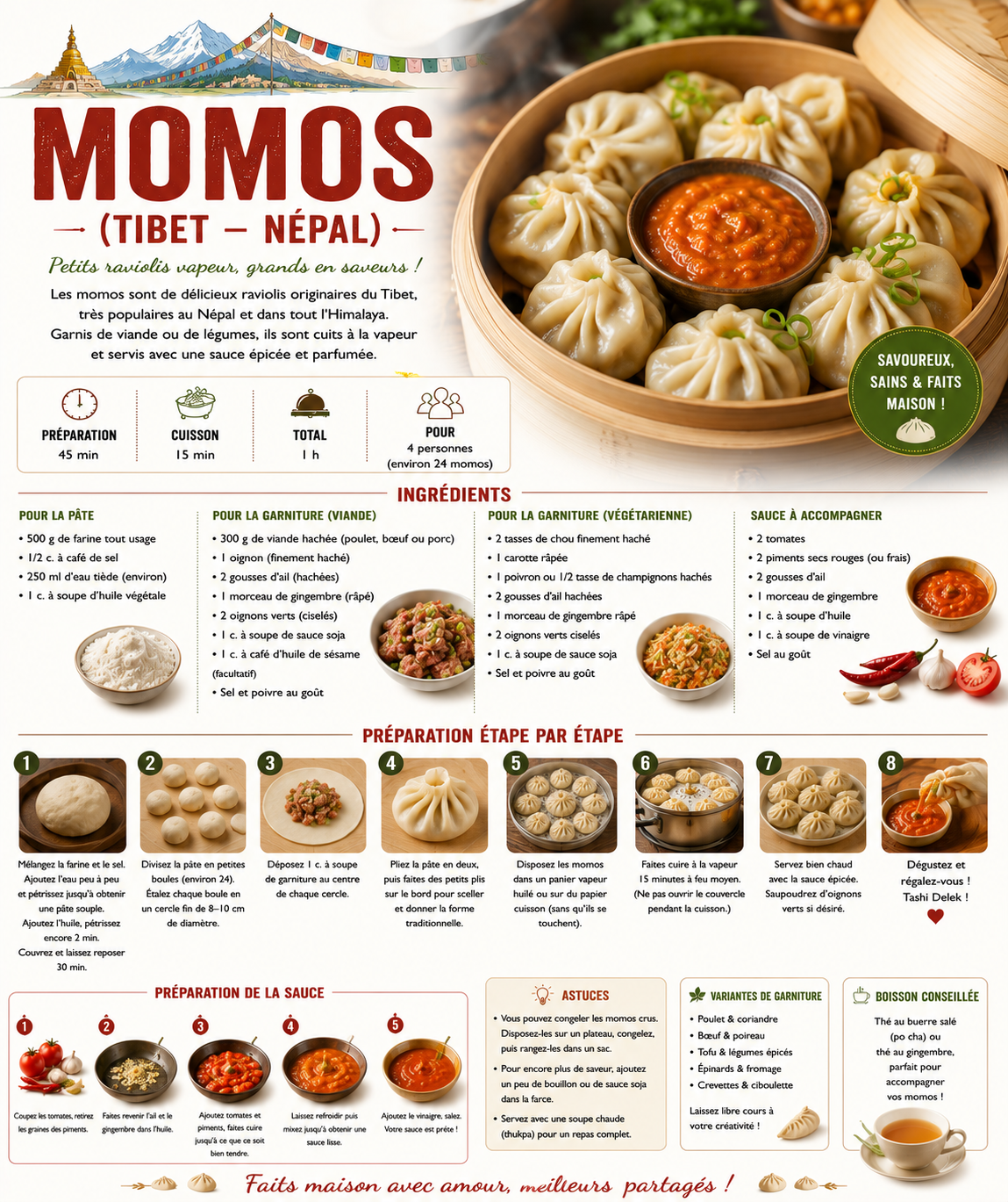 momos tib&eacute;tains et n&eacute;palais