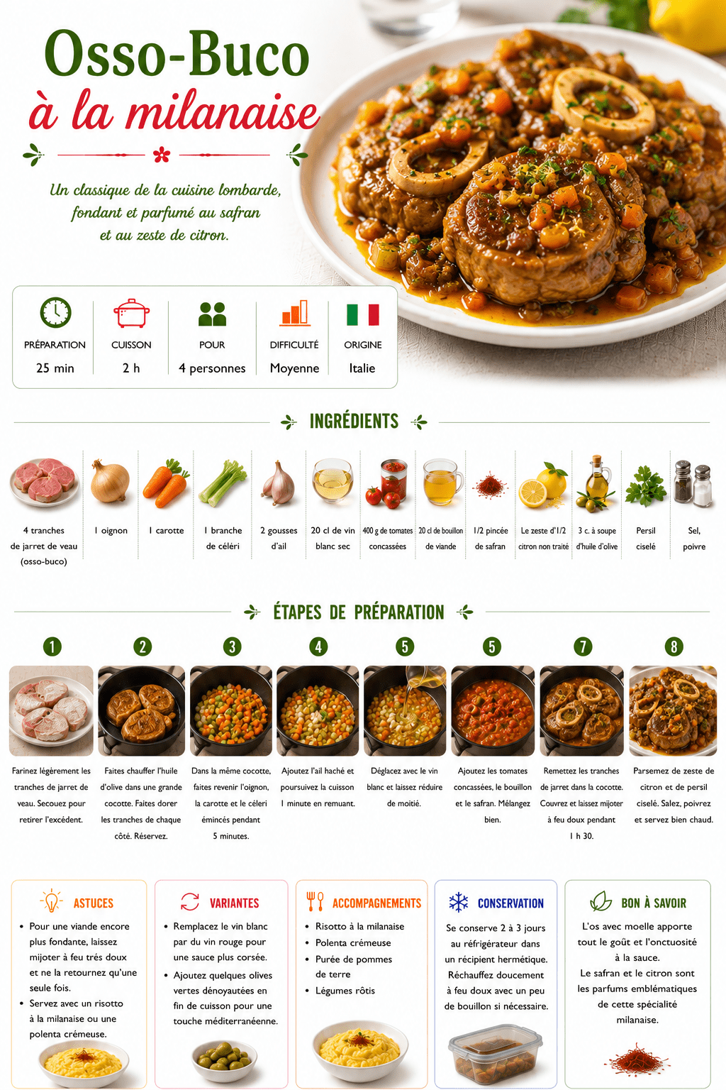 osso buco à la milanaise