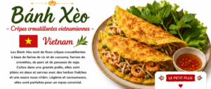 Bánh Xèo – Crêpes croustillantes vietnamiennes