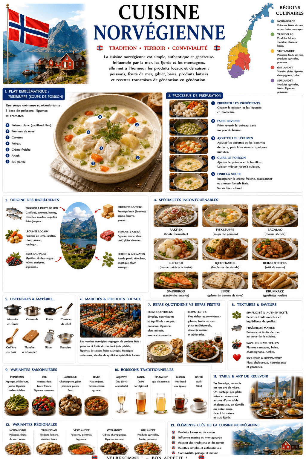 cuisine norvégienne
