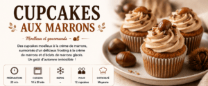 Cupcakes aux marrons