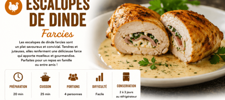 escalopes de dinde farcies intro