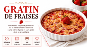 Gratin de fraises