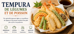 tempura de légumes et de poisson intro