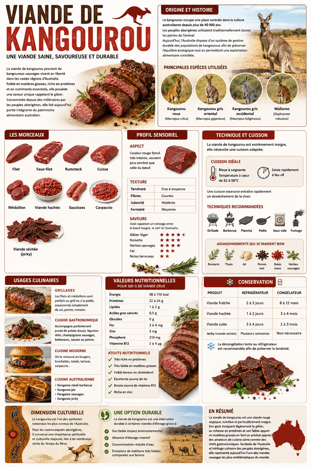 viande de kangourou