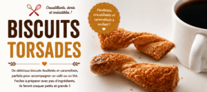 Biscuits torsades