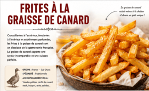 frites à la graisse de canard intro