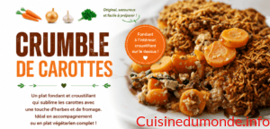 Crumble de carottes