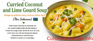 Curried Coconut and Lime Gourd Soup