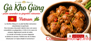 Gà Kho Gừng – poulet caramélisé au gingembre vietnamien