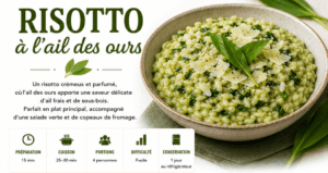Risotto a l&rsquo;ail des ours