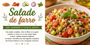 Salade de farro