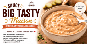 Sauce big tasty maison