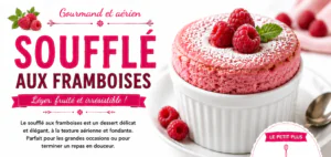Soufflé aux framboises
