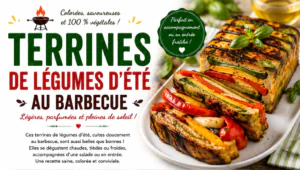 Terrine de légumes d&rsquo;été au barbecue