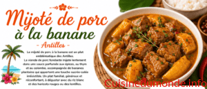 Mijoté de porc à la banane