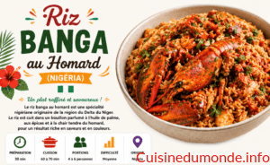 Riz banga au homard