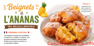 Beignets à l’ananas