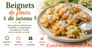 Beignets de fleurs de sureau