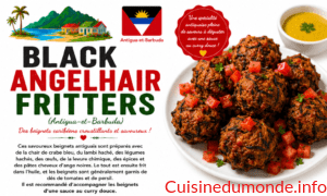 Black Angelhair Fritters