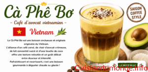 Cà Phê Bơ – Café d&rsquo;avocat vietnamien