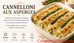 Cannelloni aux asperges