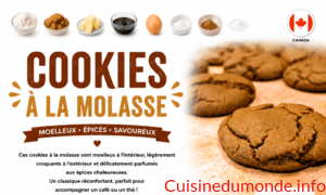 Cookies à la molasse