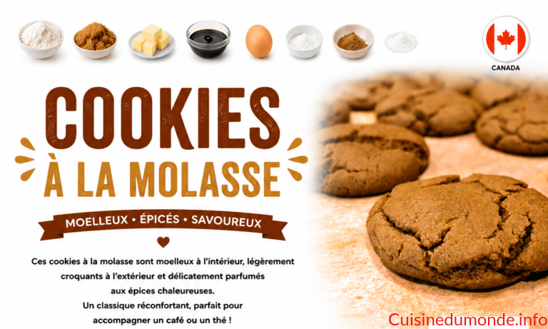 Cookies à la molasse