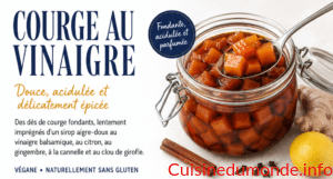 Courge au vinaigre