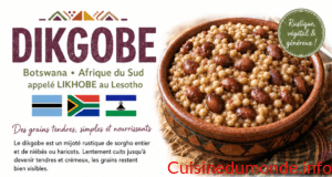 Dikgobe – mijoté rustique de sorgho et niébés