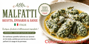 Malfatti italiens à la sauge