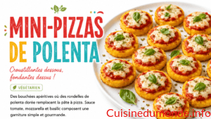Mini-pizzas de polenta