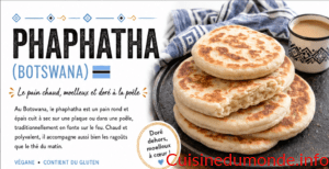 Phaphatha – pain botswanais à la poêle