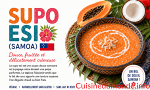 Supo esi – soupe de papaye samoane