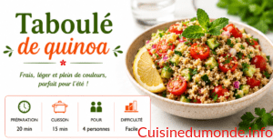 Taboulé de quinoa