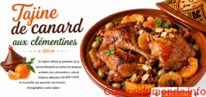 Tajine de canard aux clémentines
