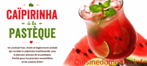 Caïpirinha à la pastèque