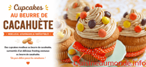 Cupcakes au beurre de cacahuète