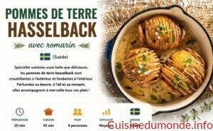 Pommes de terre Hasselback