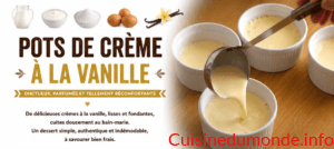Pots de crème à la vanille
