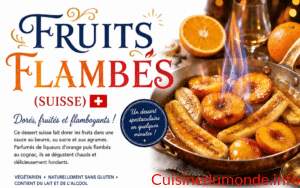 Fruits flambés